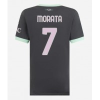 AC Milan Alvaro Morata #7 Tredjedrakt Dame 2024-25 Kortermet